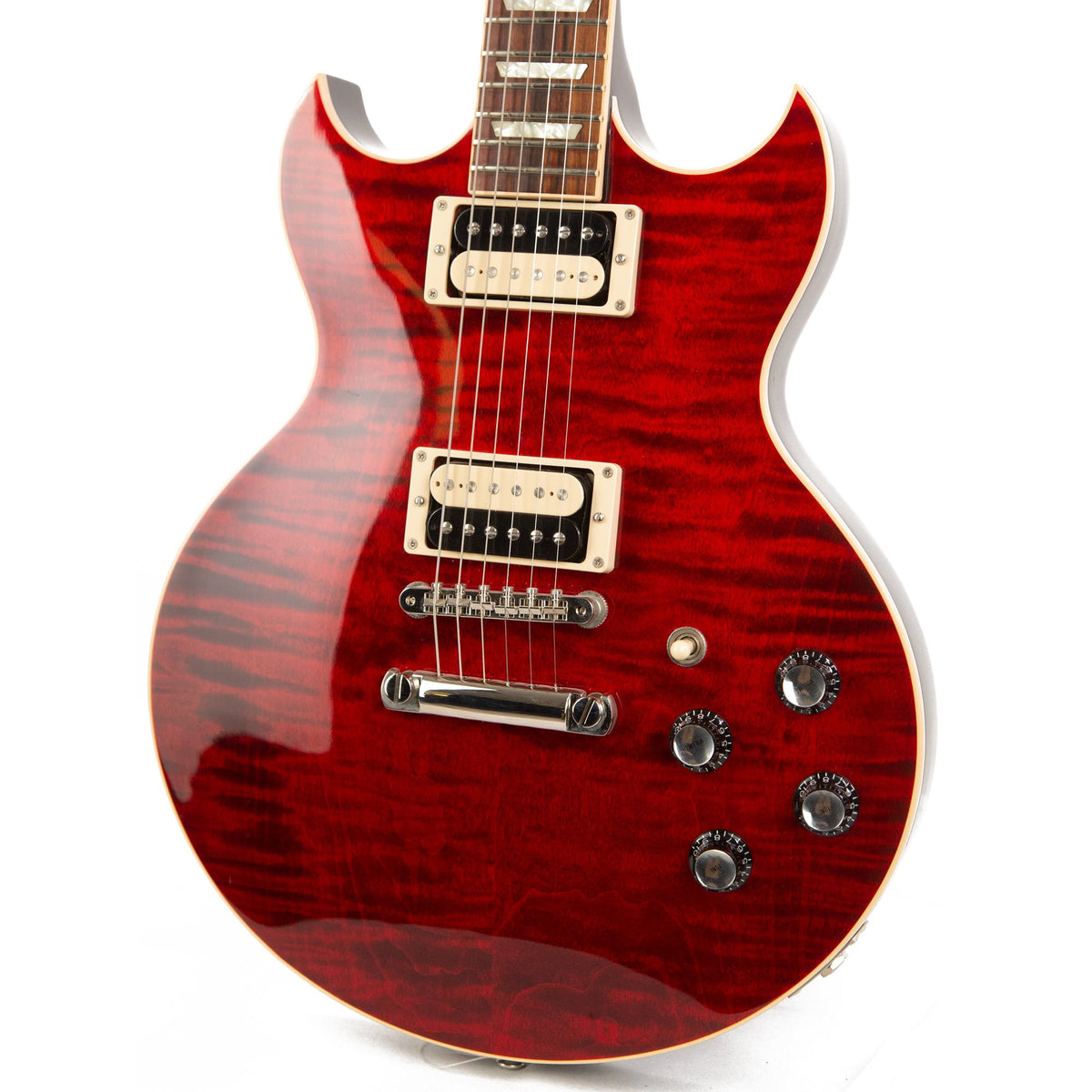 Gibson Custom Shop Micro Kessel Prototype Transparent Cherry 2012 — 7