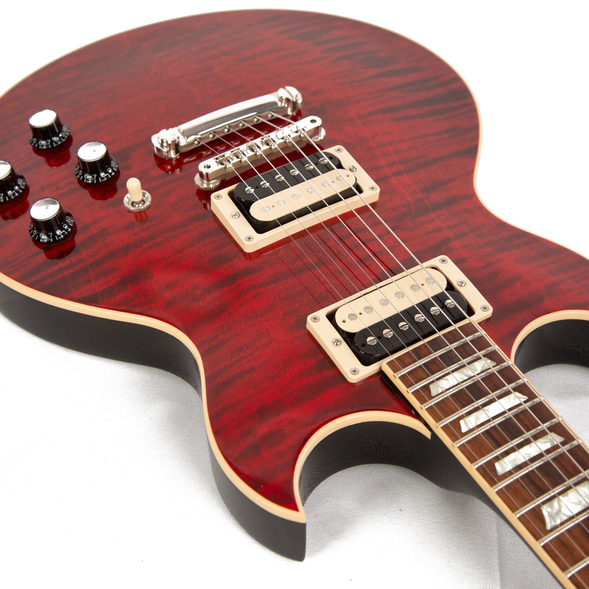 Gibson Custom Shop Micro Kessel Prototype Transparent Cherry 2012 — 9