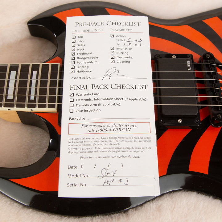Gibson Custom Shop Zakk Wylde ZV Buzzsaw Prototype
