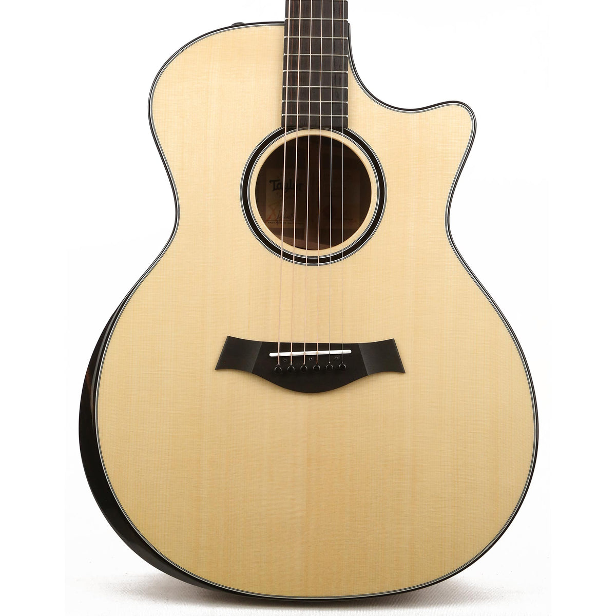 Taylor Custom Shop Grand Auditorium Blackheart Sassafras and Lutz Spruce Limited Edition — 1