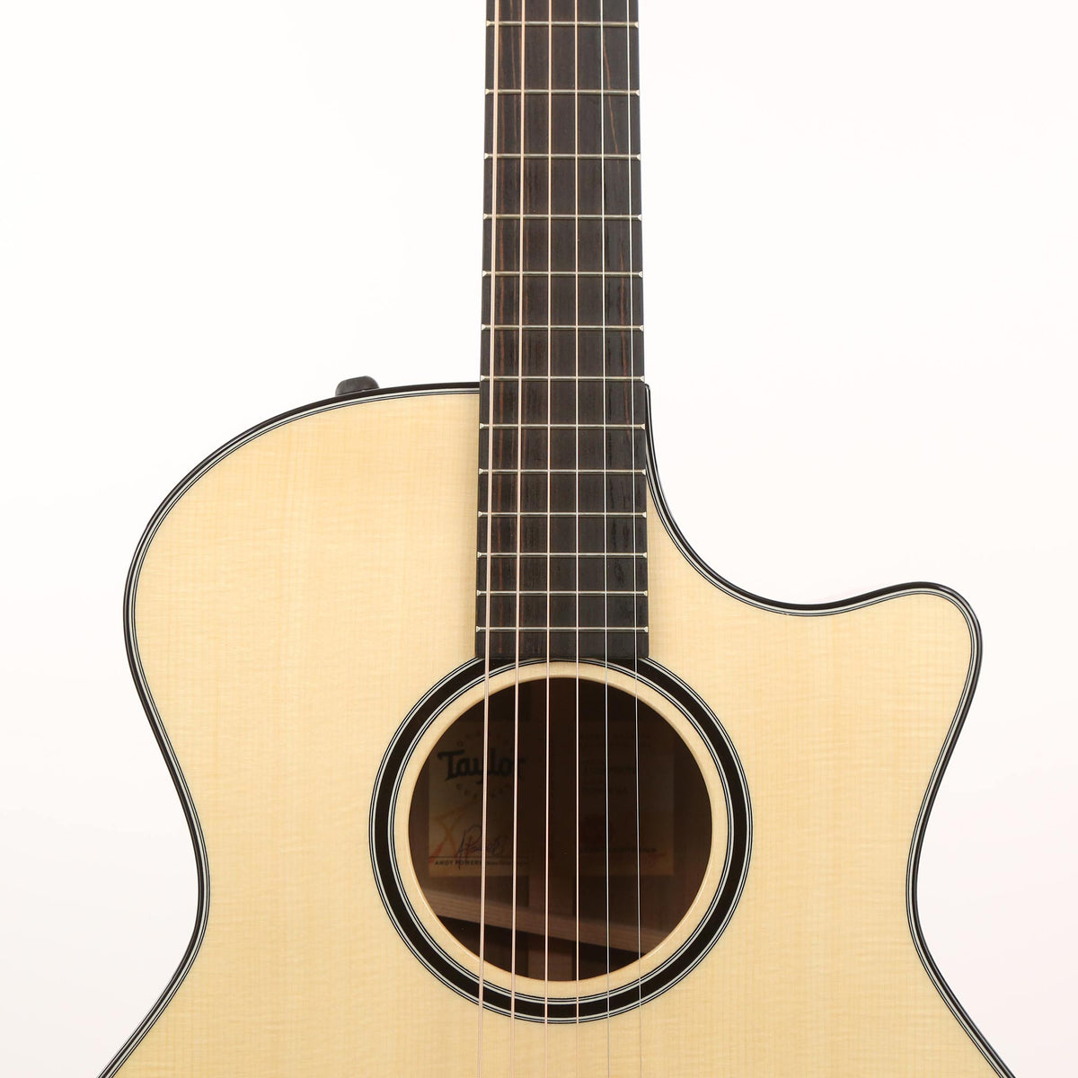 Taylor Custom Shop Grand Auditorium Blackheart Sassafras and Lutz Spruce Limited Edition — 7