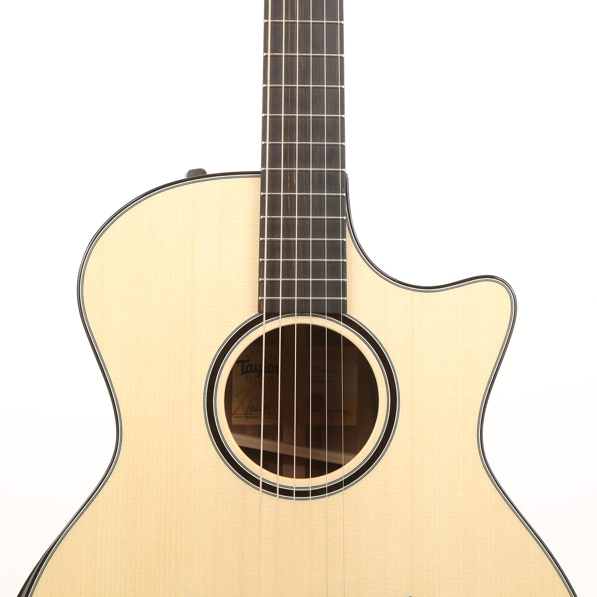Taylor Custom Shop Grand Auditorium Blackheart Sassafras and Lutz Spruce Limited Edition — 7
