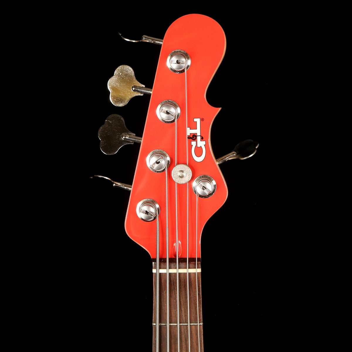 G&L JB-5 5-String Bass Fiesta Red 2017 — 4