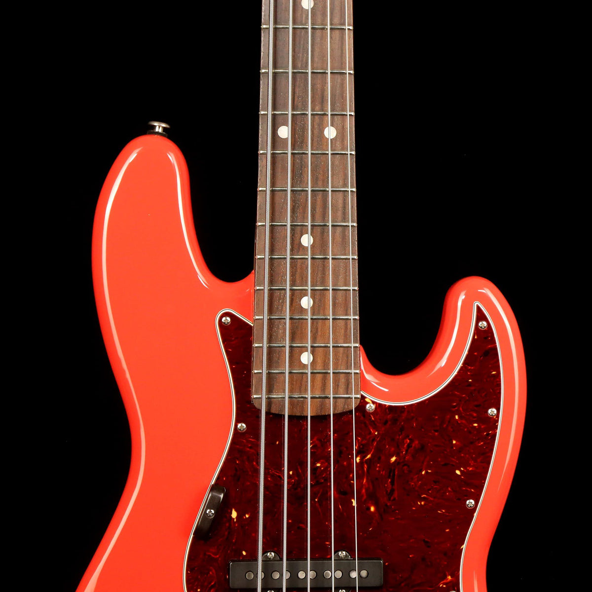 G&L JB-5 5-String Bass Fiesta Red 2017 — 7