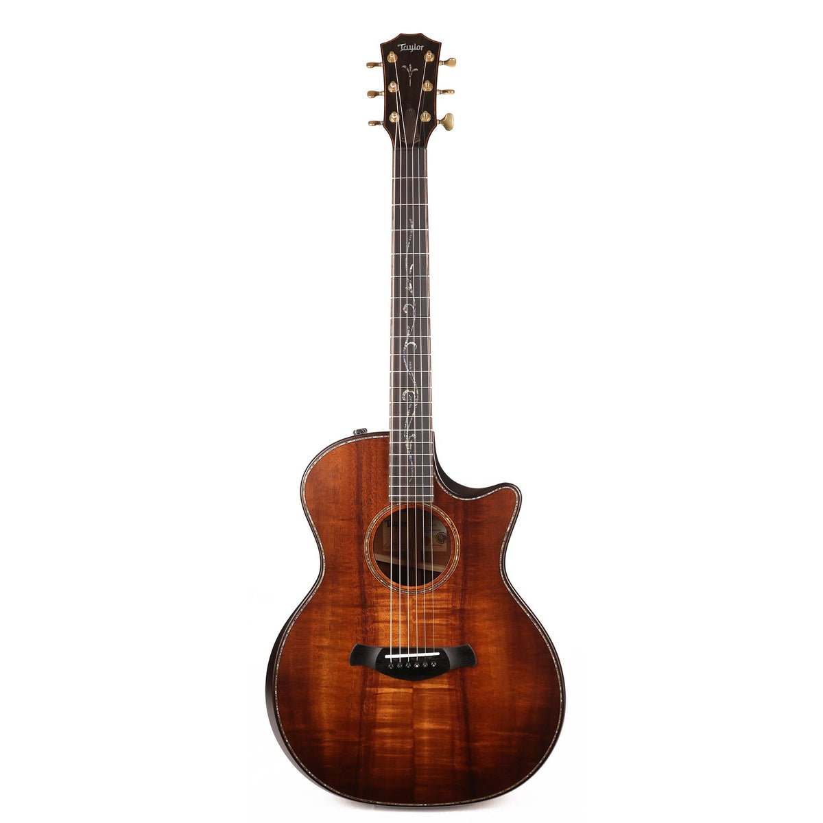 Taylor K24ce Koa Builder's Edition V-Class Bracing Acoustic-Electric Kona Burst — 2