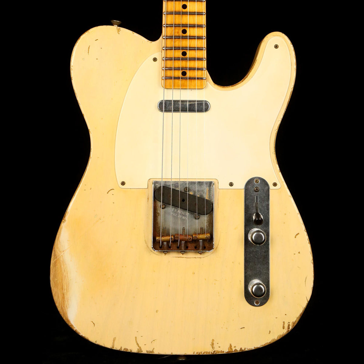 Fender Custom Shop '56 Telecaster Masterbuilt John Cruz Super Relic White Blonde 2013 — 1
