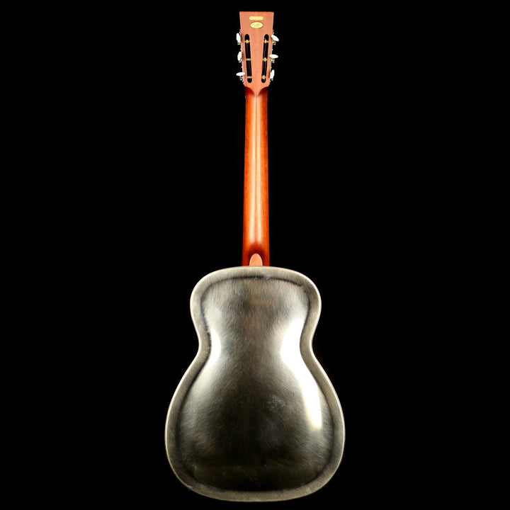 National NRP 14-Fret Resonator Brushed Steel