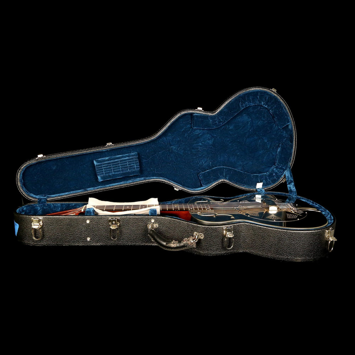National NRP 14-Fret Resonator Brushed Steel — 7