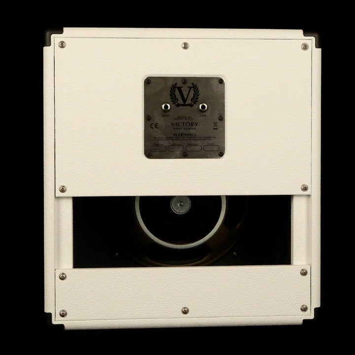 Victory V112-V 1x12 Guitar Cabinet White with Salt and Pepper Grill
