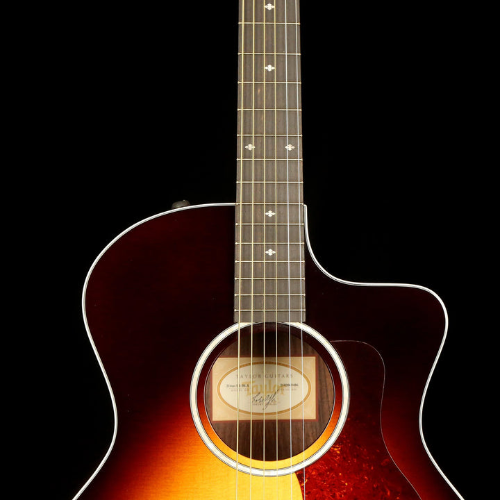 Taylor 214ce-SB DLX Grand Auditorium Sunburst