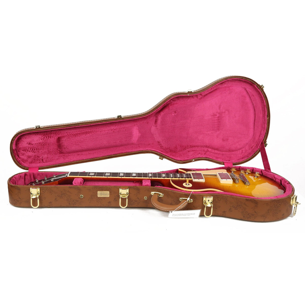 Gibson Custom Shop 1958 Les Paul Standard Reissue Aged Cherry Teaburst — 9