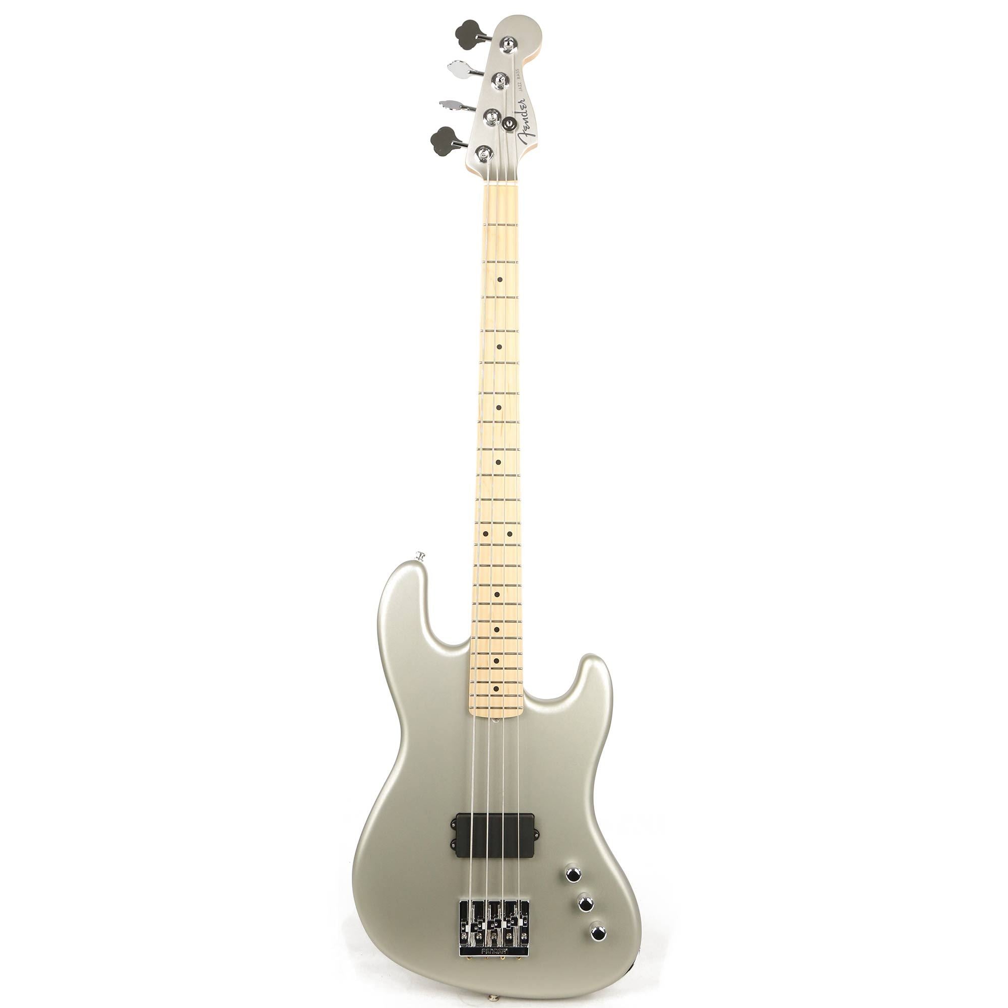 Fender Flea Signature Active Jazz Bass Satin Inca Silver | The