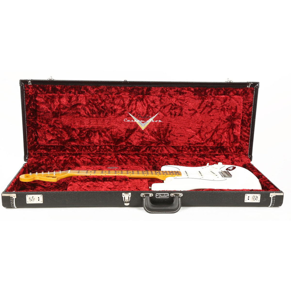 Fender Custom Shop Jimi Hendrix Voodoo Child Stratocaster Journeyman Relic Olympic White 2018 — 9
