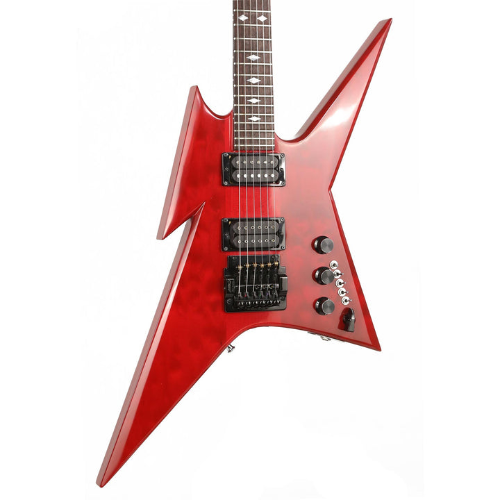 B.C. Rich Ironbird Transparent Red 1985