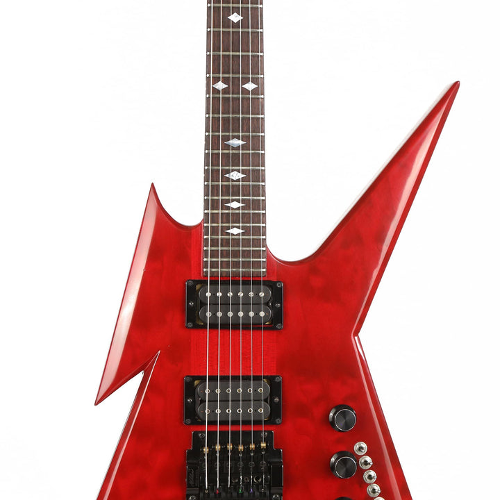 B.C. Rich Ironbird Transparent Red 1985