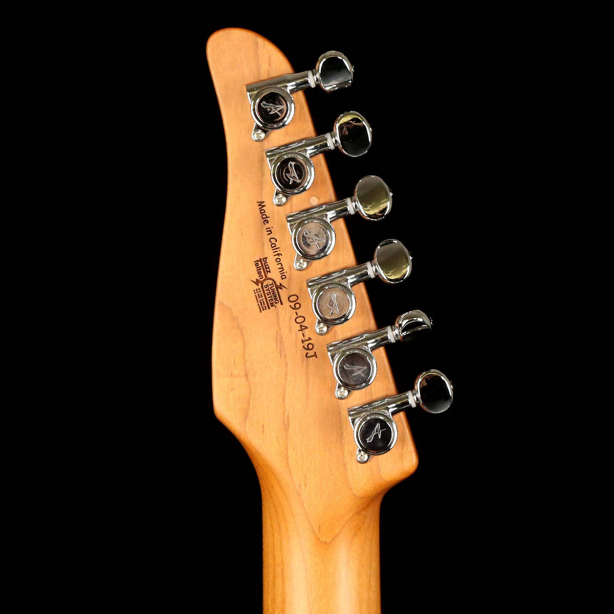Tom Anderson Drop Top Classic Shorty Hollow Natural Black with Binding 2019 — 5