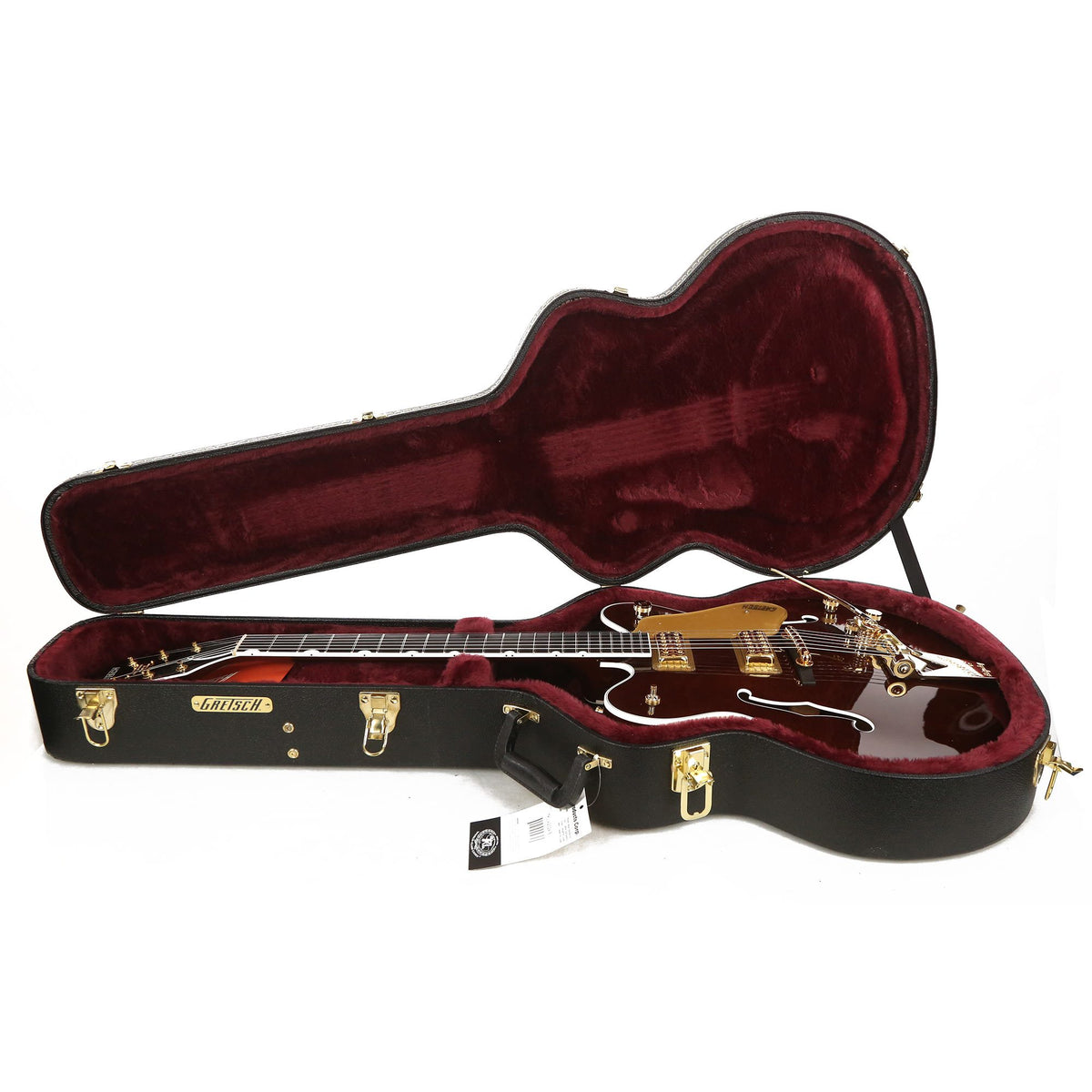 Gretsch G6122T Players Edition Country Gentleman with String-Thru Bigsby Walnut Stain — 7