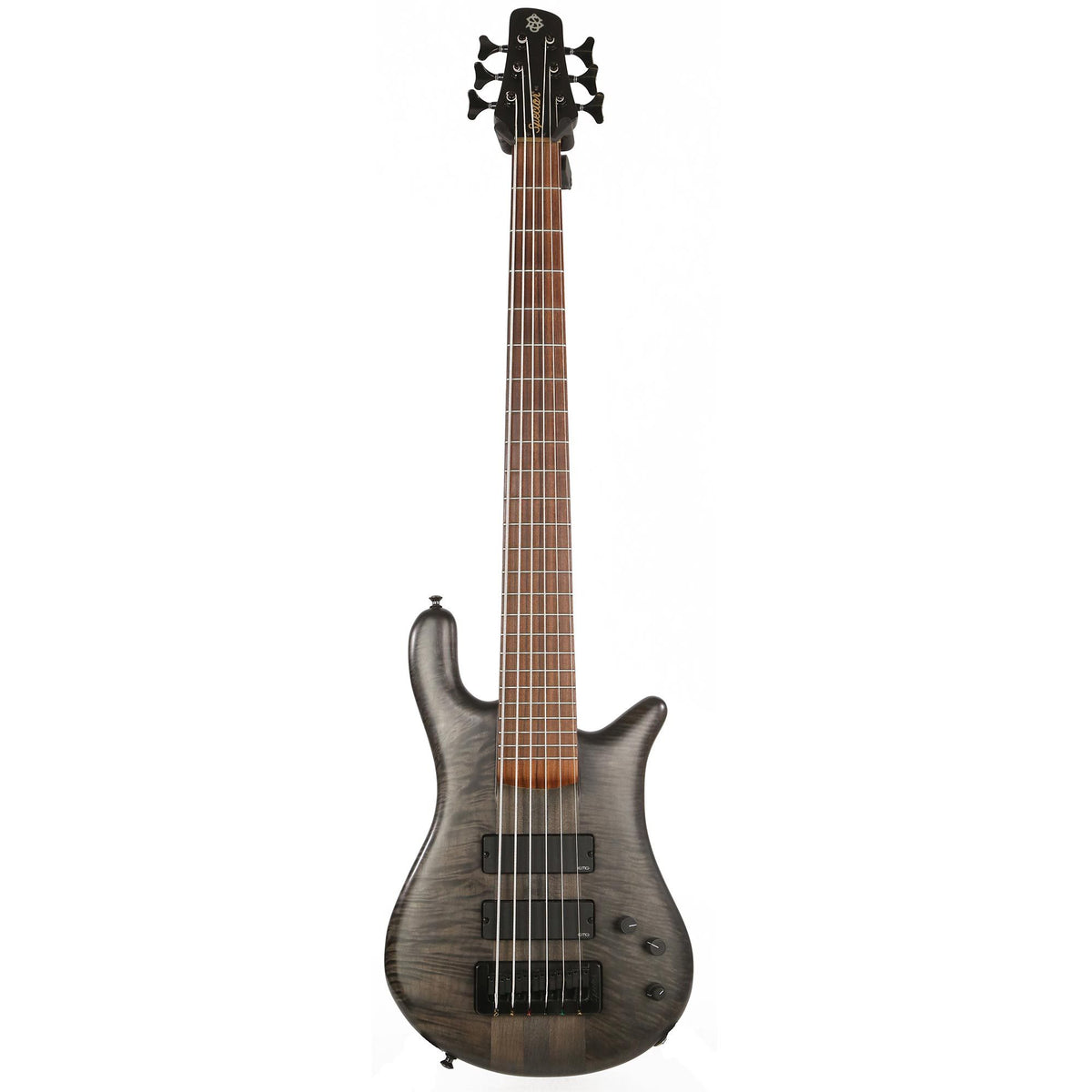 Spector Forte 6-String Bass Trans Black Stain — 2