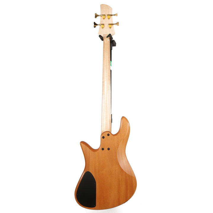 Fodera Emperor 4-String Bass 5A Quilt Maple Top Natural 2017