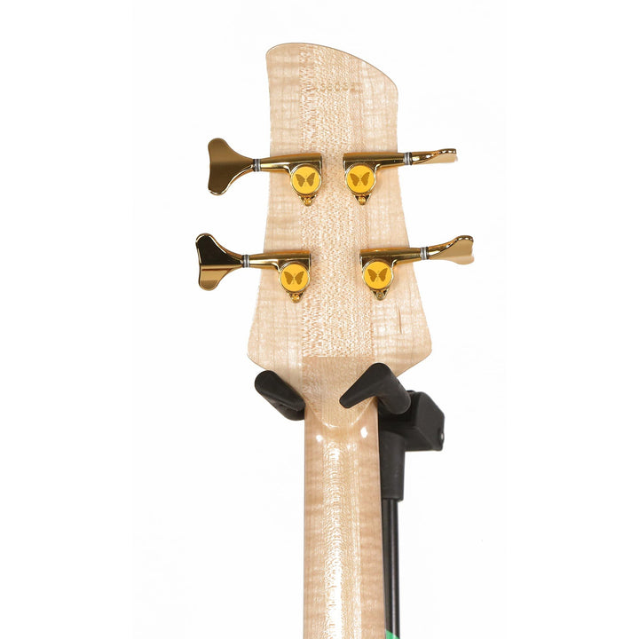 Fodera Emperor 4-String Bass 5A Quilt Maple Top Natural 2017