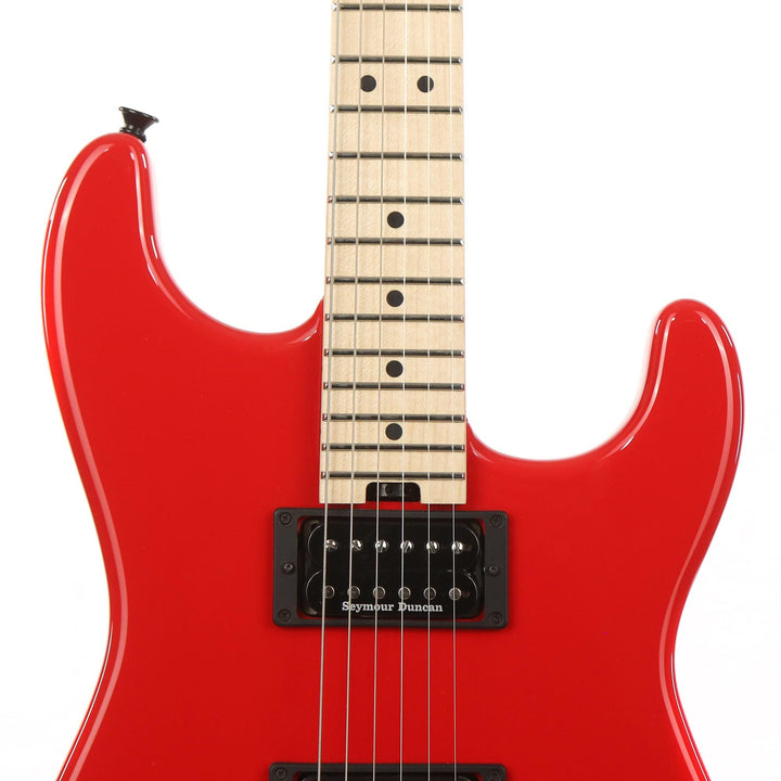 Charvel Custom Shop San Dimas Ferrari Red with Pointy Headstock