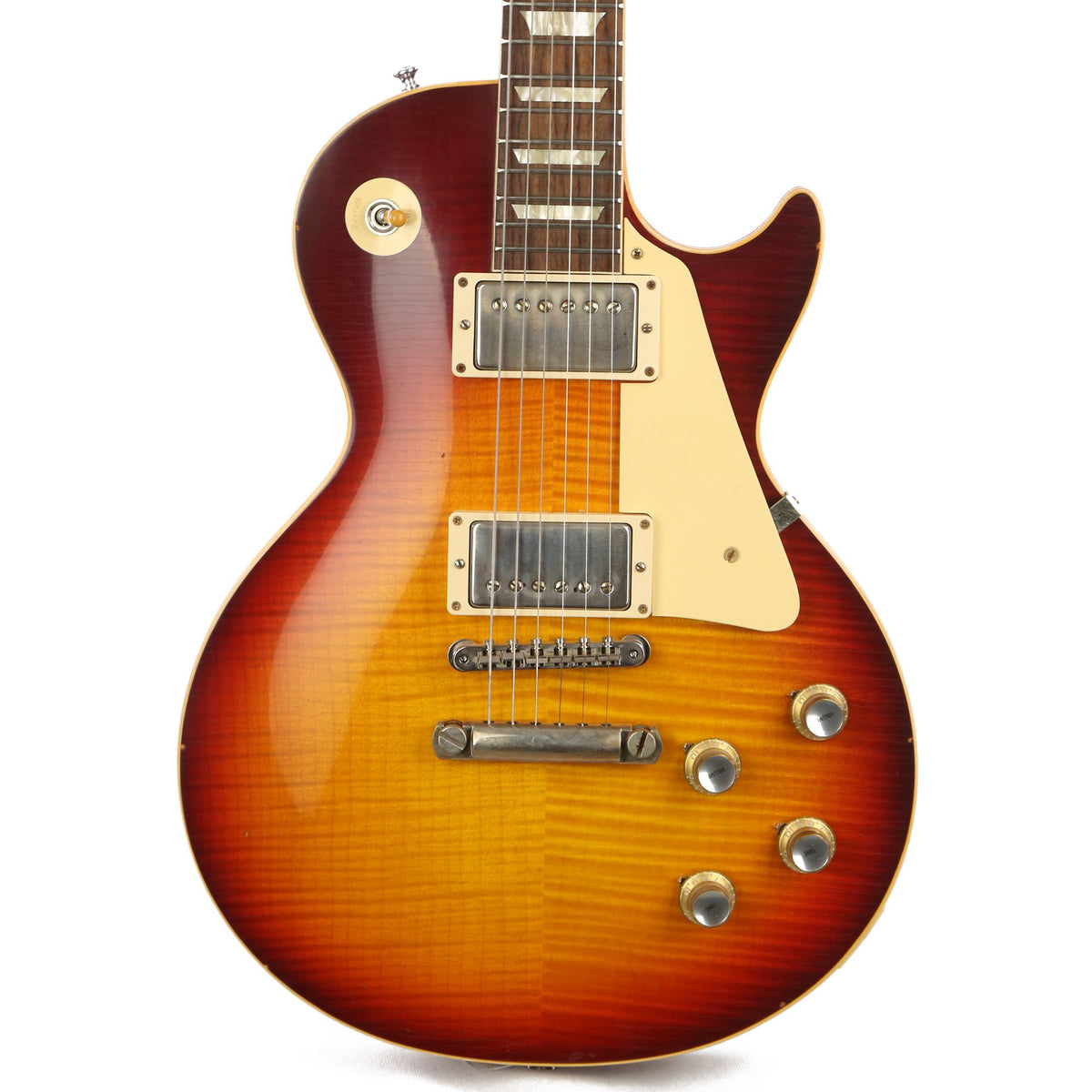 Gibson Custom Shop '60 Les Paul Reissue Aged Dark Cherry Fade Beauty of the Burst Page 74 — 1