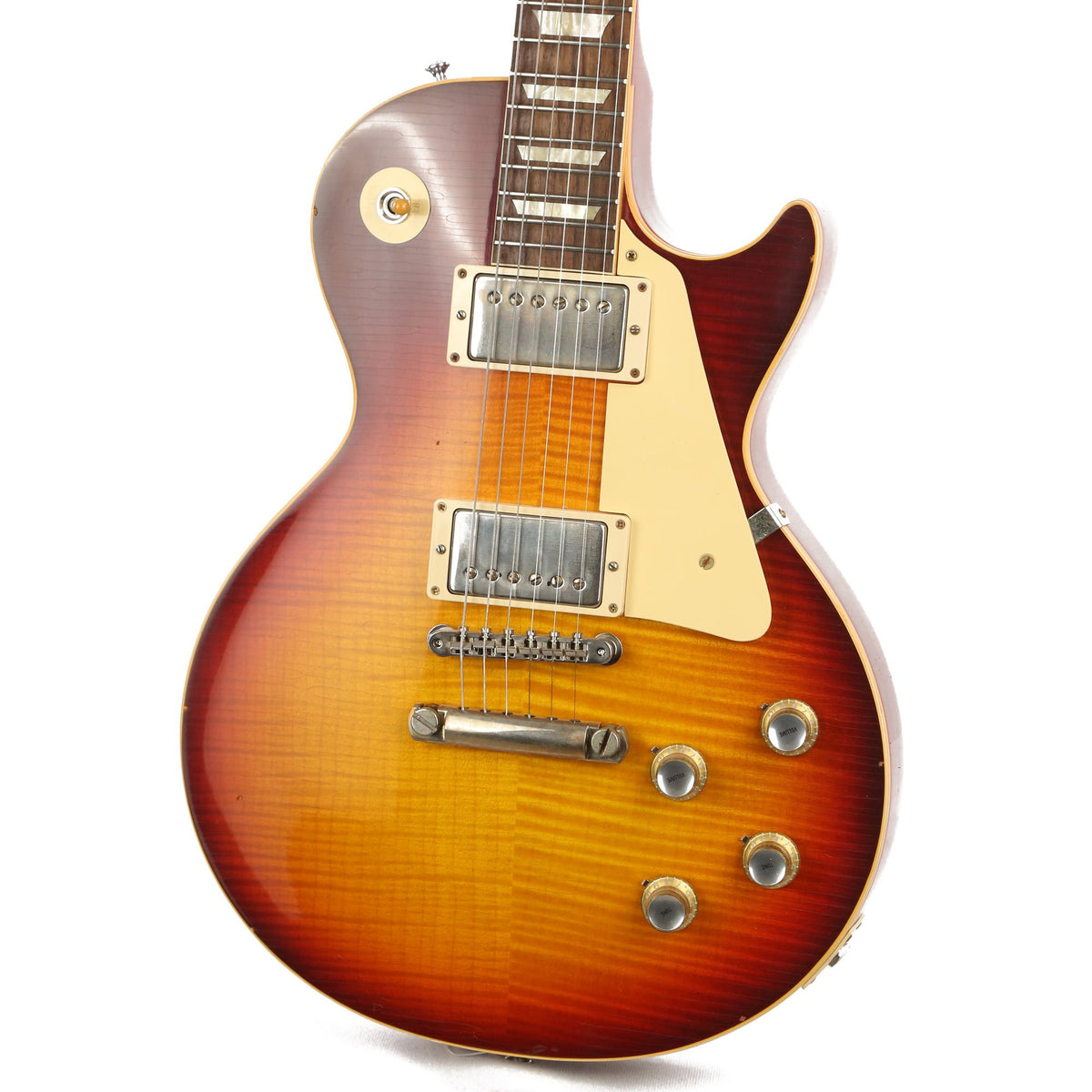 Gibson Custom Shop '60 Les Paul Reissue Aged Dark Cherry Fade Beauty of the Burst Page 74 — 7