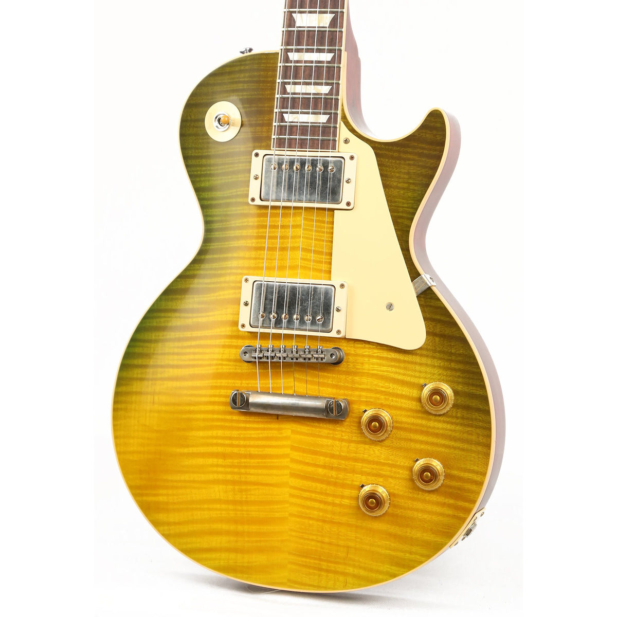 極美品Gibson 1959 VOS PSL Green Lemon Fade Gibson Custom Shop 60th Anniversary 1959 Les Paul Standard VOS