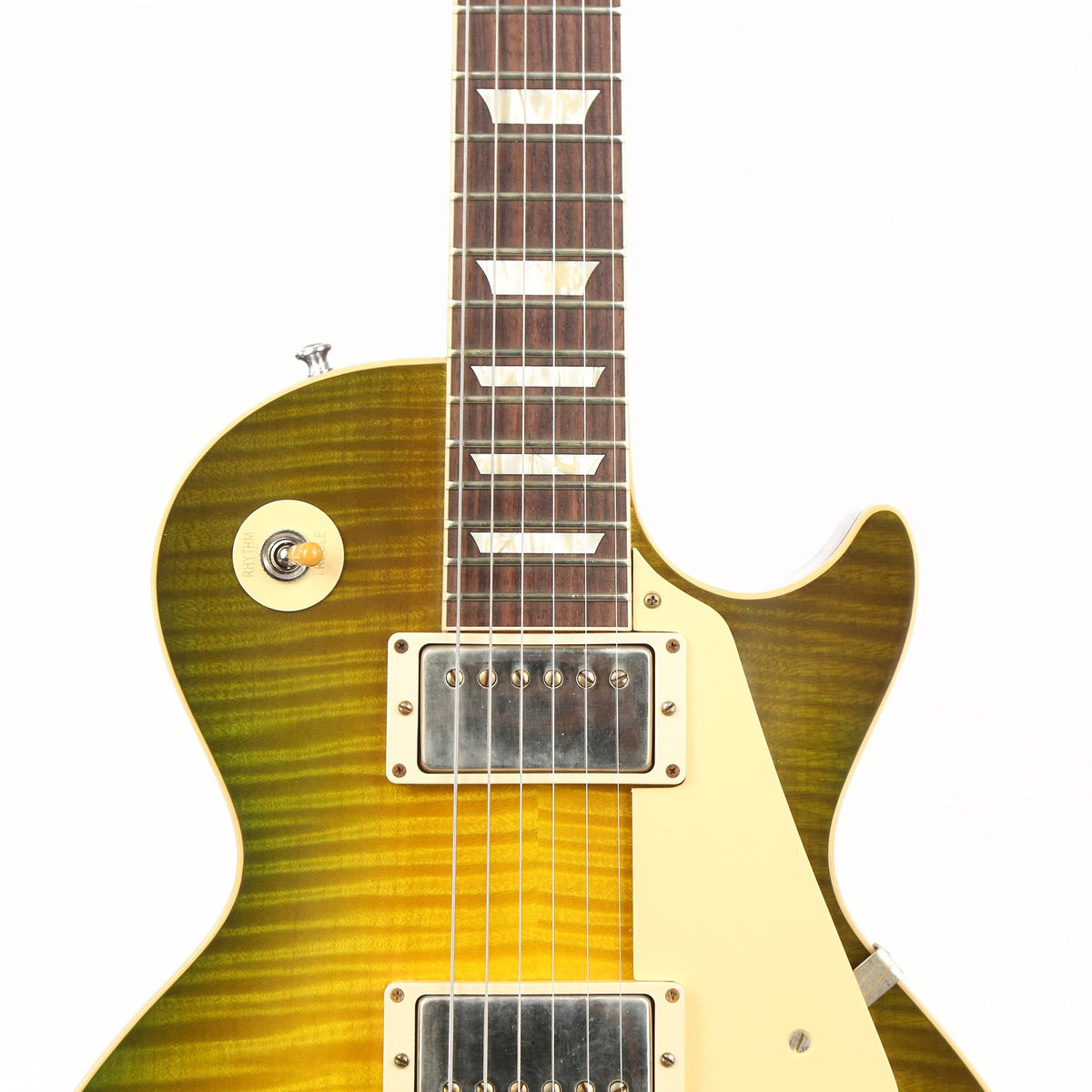 Gibson Custom Shop 60th Anniversary 1959 Les Paul Standard VOS Light Green Lemon Fade — 8