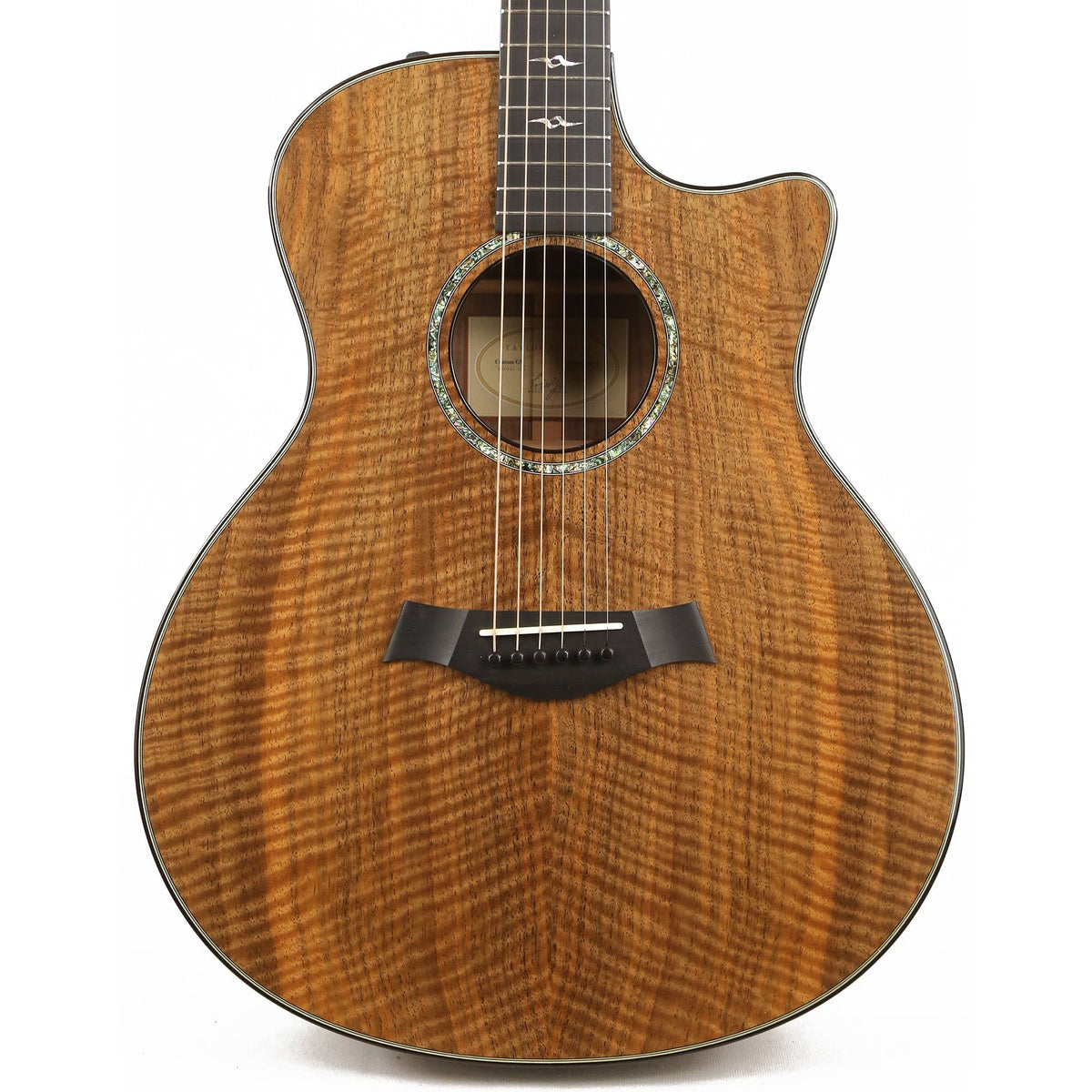 Taylor Custom Shop Grand Symphony Figured Walnut Acoustic-Electric 2008 — 1