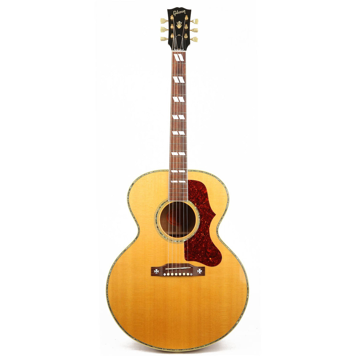 Gibson J-185 Koa Acoustic-Electric Natural 2001 — 2