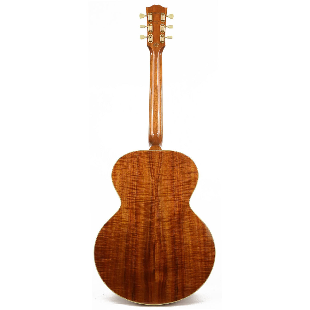 Gibson J-185 Koa Acoustic-Electric Natural 2001 — 3