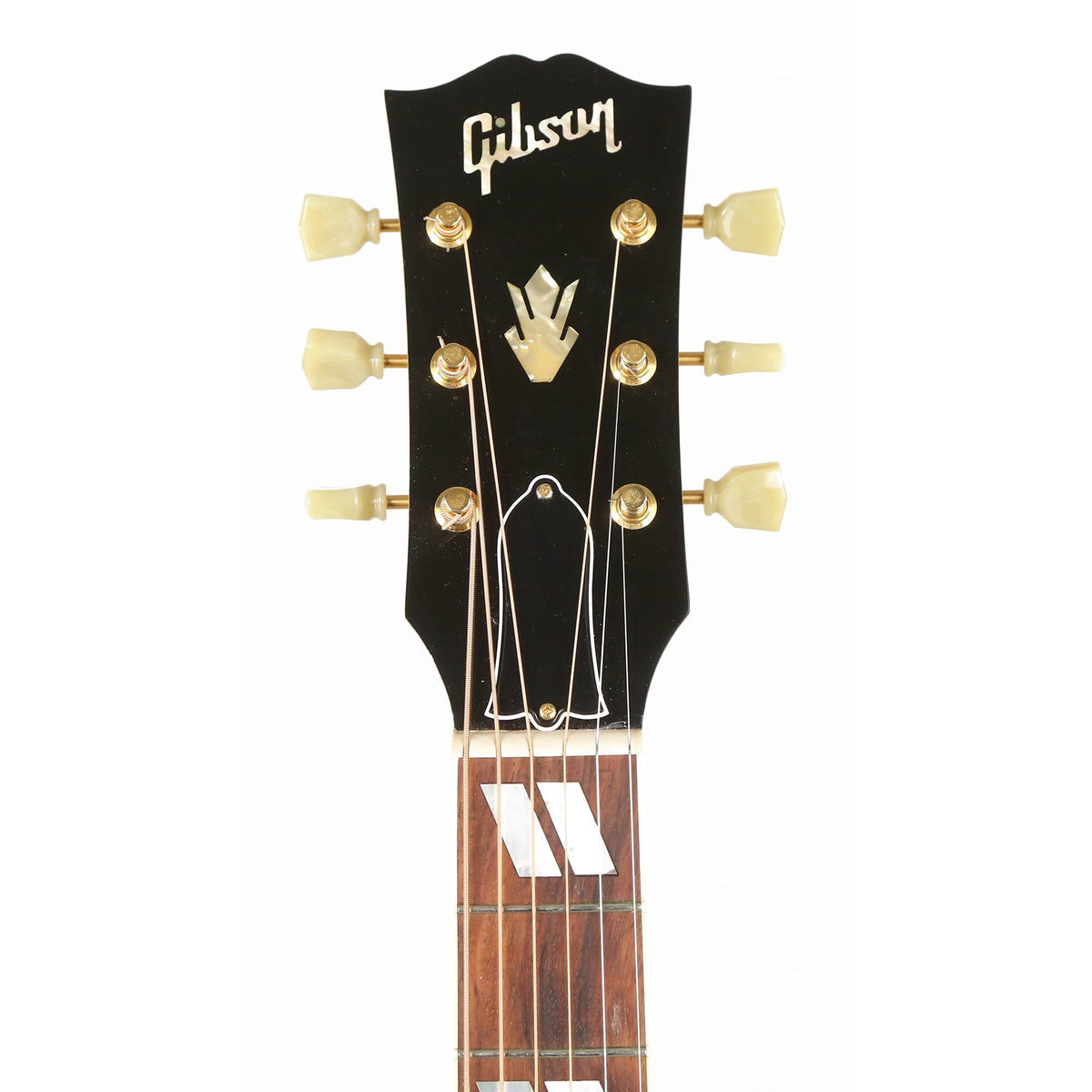 Gibson J-185 Koa Acoustic-Electric Natural 2001 — 4