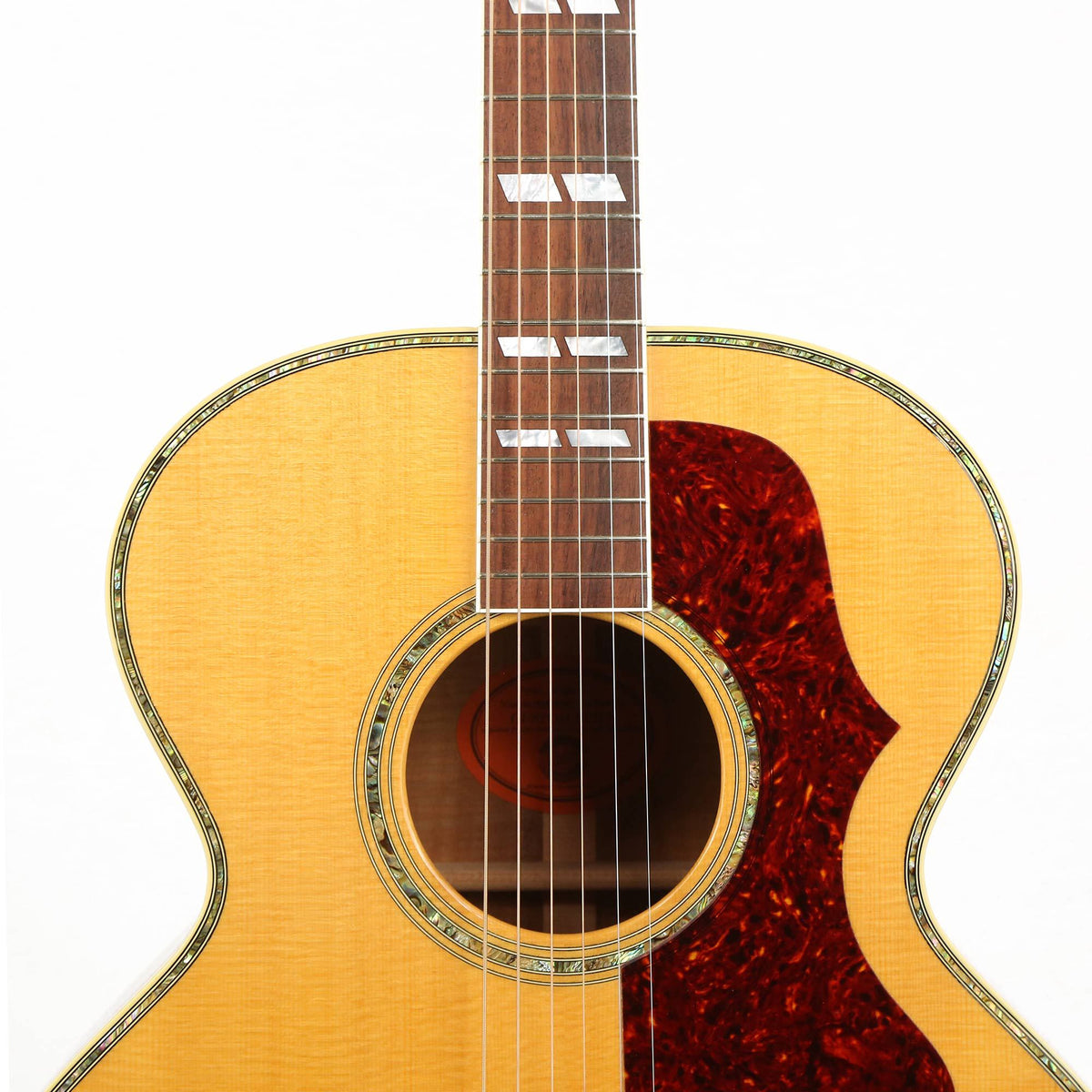 Gibson J-185 Koa Acoustic-Electric Natural 2001 — 7