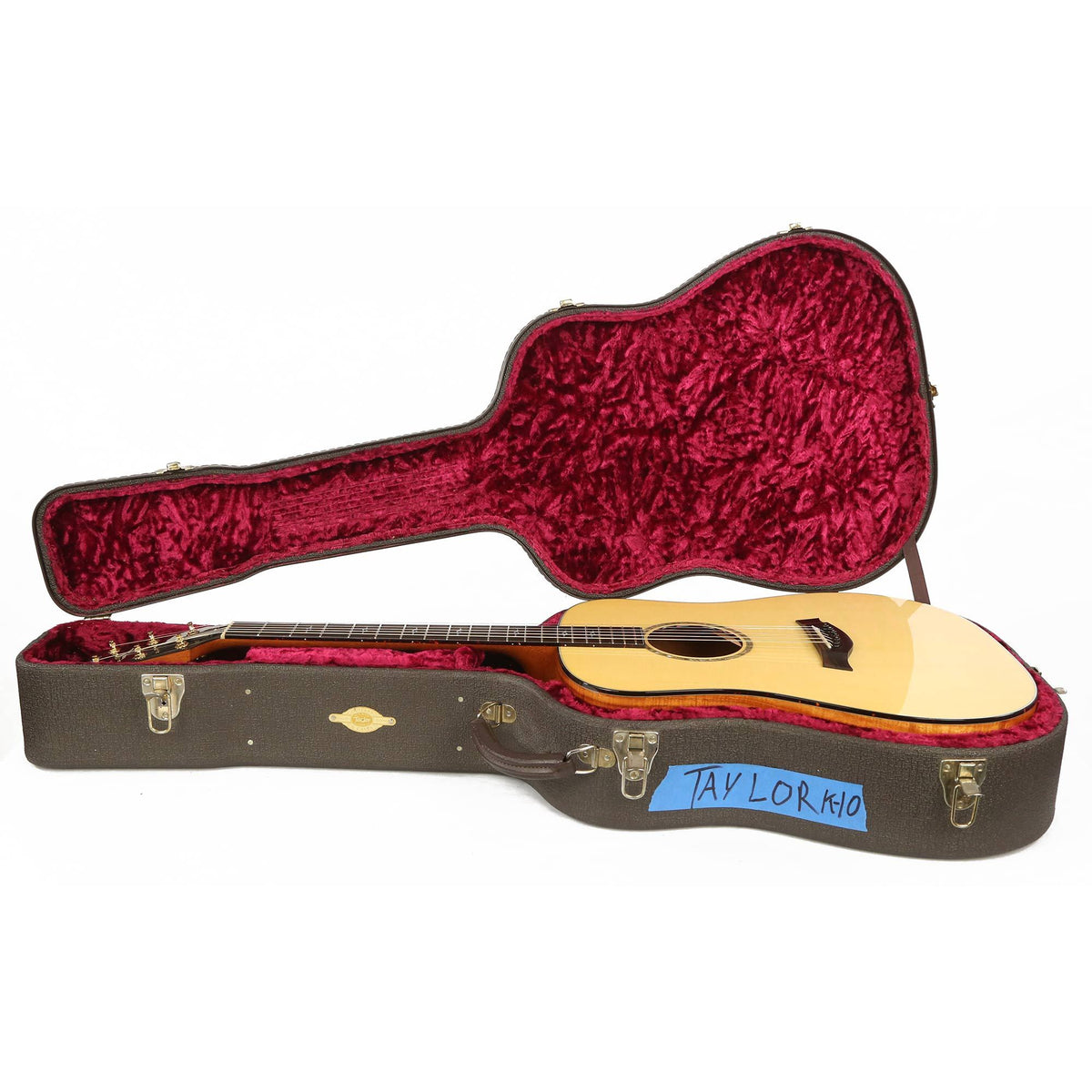 Taylor K10 Koa Dreadnought Acoustic Natural 1998 — 8
