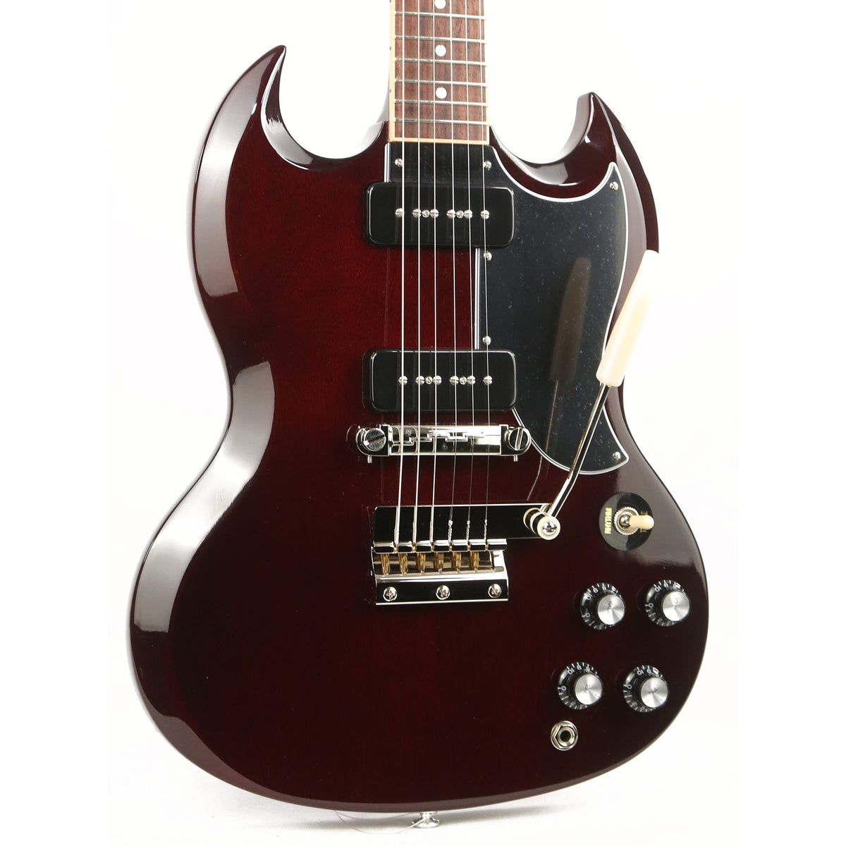 Gibson SG Special Vibrola Aged Cherry — 6