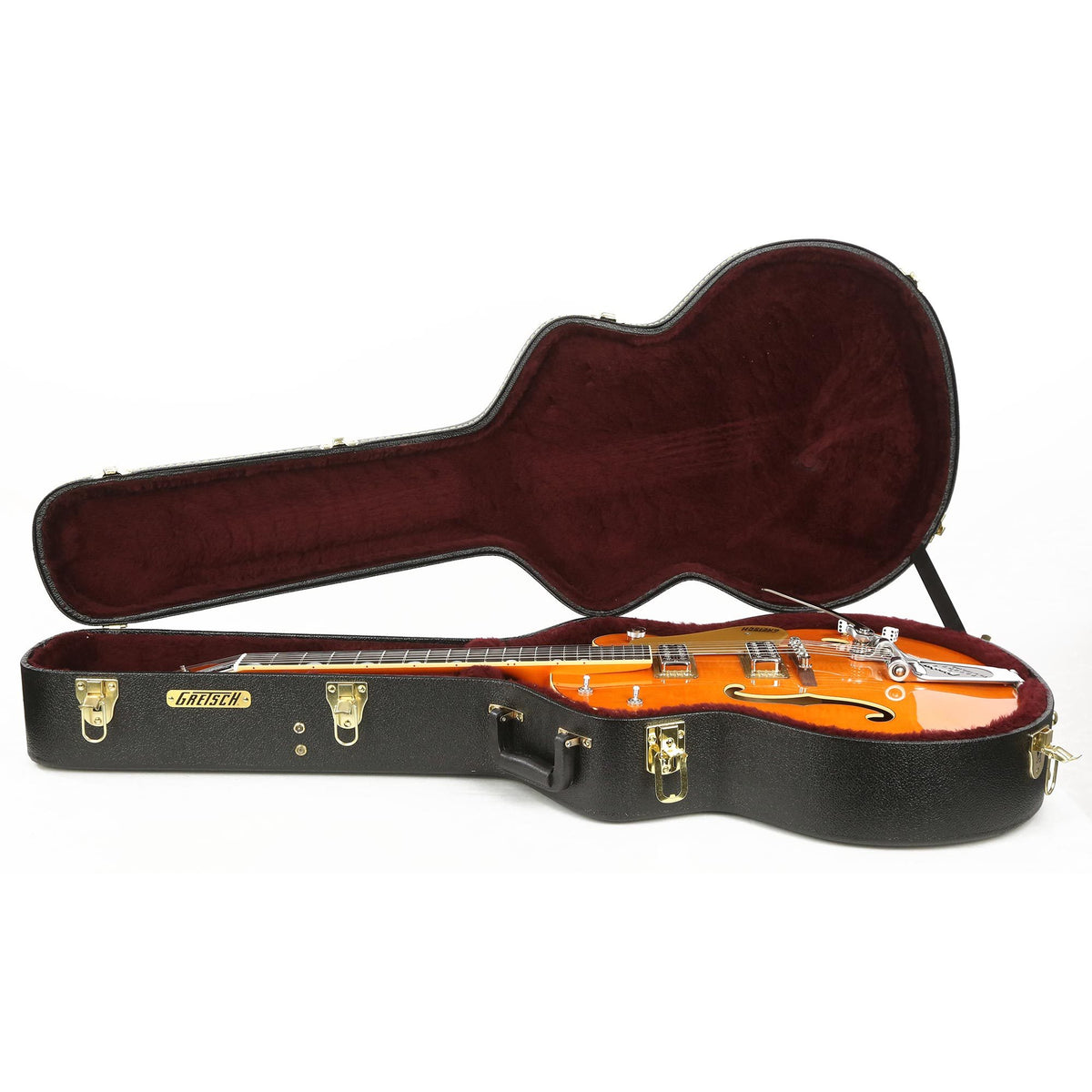 Gretsch G6120SSLVO Brian Setzer Nashville Vintage Orange Stain 2018 — 8