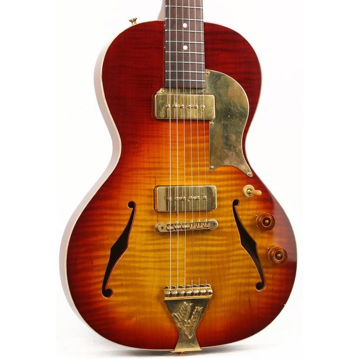 B&G Guitars Little Sister Private Build Brazilian Rosewood Fretboard Cherry Burst
