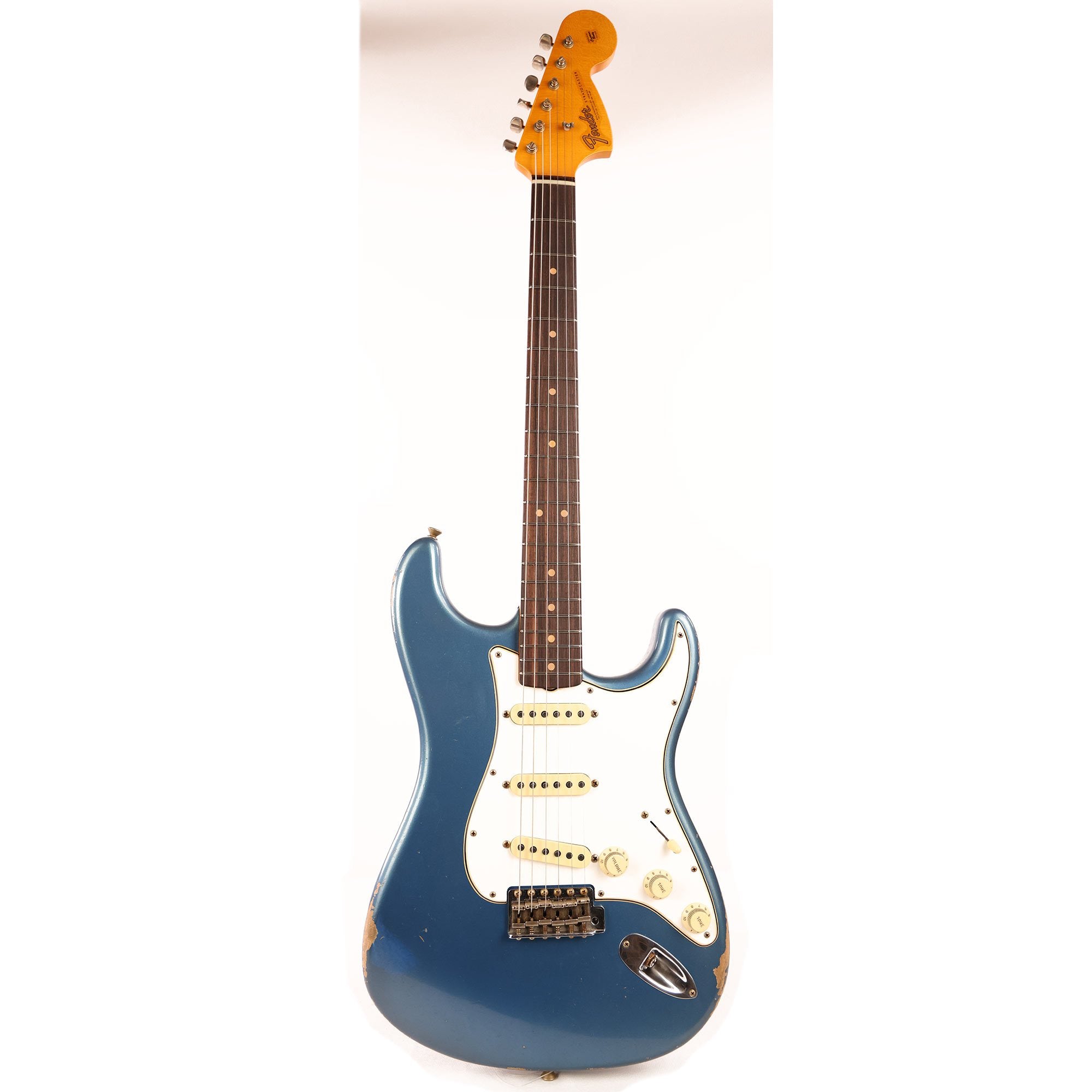 ◆ CustomElectrolic Relic Lake.P.BStrato◆ Fender Custom Shop 1963 Stratocaster Relic Dark Lake Placid Blue