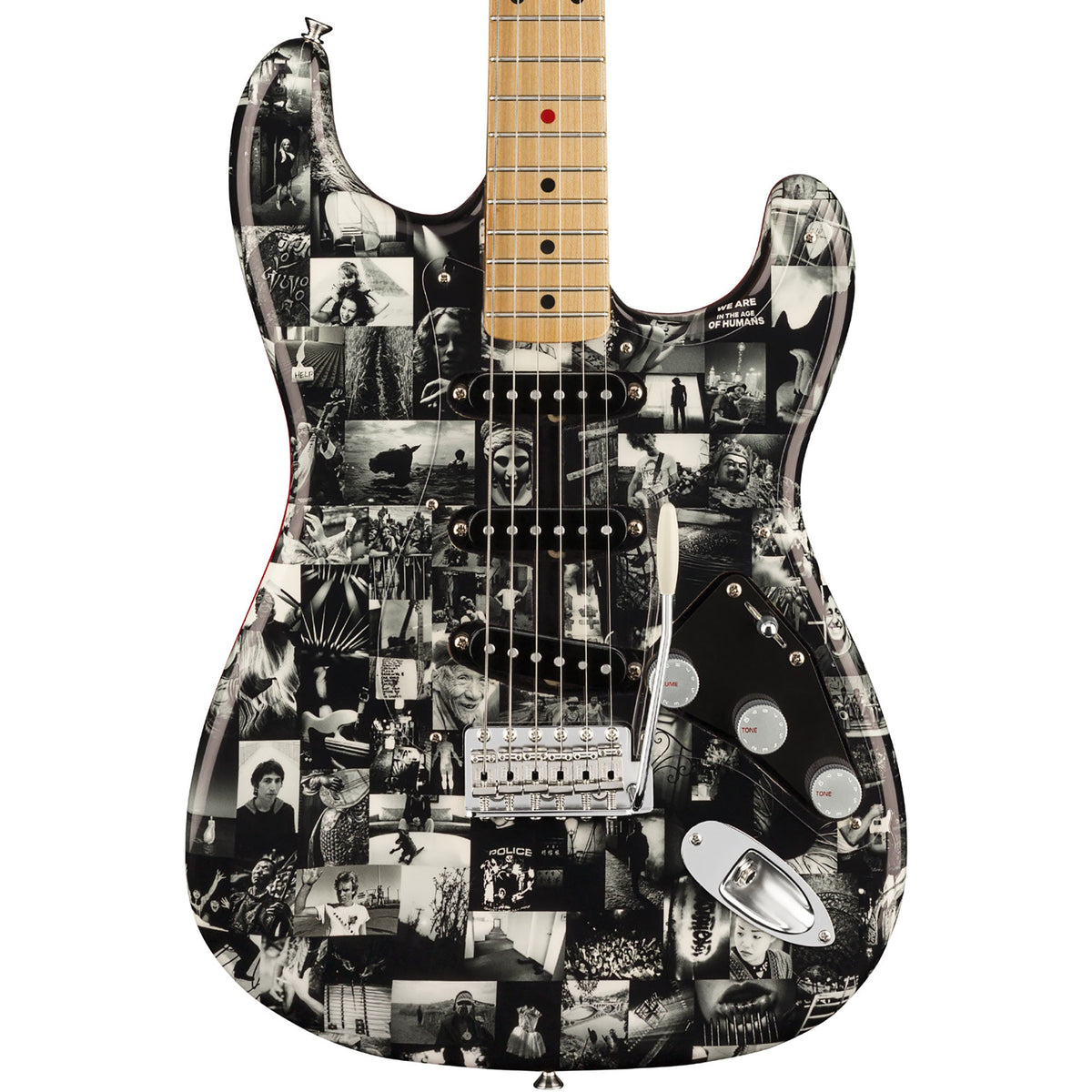 Fender Custom Shop Andy Summers Monochrome Stratocaster Masterbuilt Dennis Galuszka — 1
