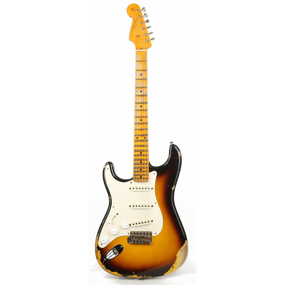 Fender Custom Shop '57 Stratocaster Left-Handed Heavy Relic 2-Tone Sunburst 2016 — 2