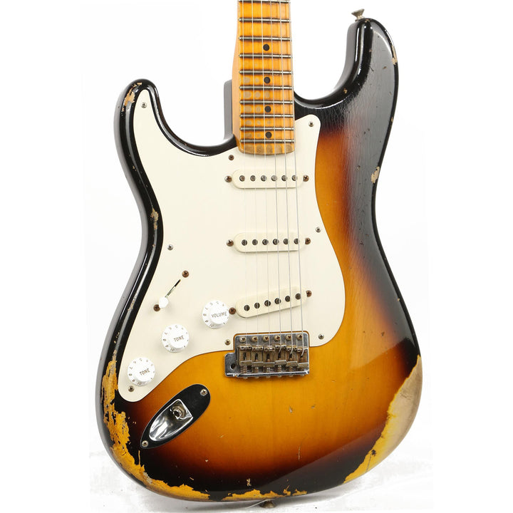 Fender Custom Shop '57 Stratocaster Left-Handed Heavy Relic 2-Tone Sunburst 2016