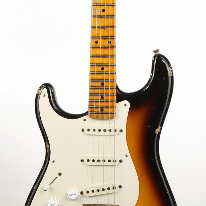 Fender Custom Shop '57 Stratocaster Left-Handed Heavy Relic 2-Tone Sunburst 2016