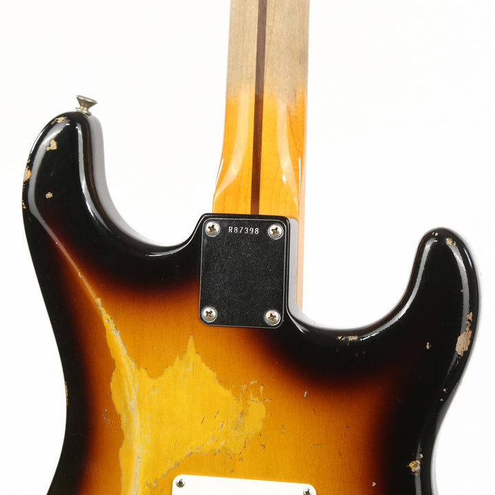 Fender Custom Shop '57 Stratocaster Left-Handed Heavy Relic 2-Tone Sunburst 2016