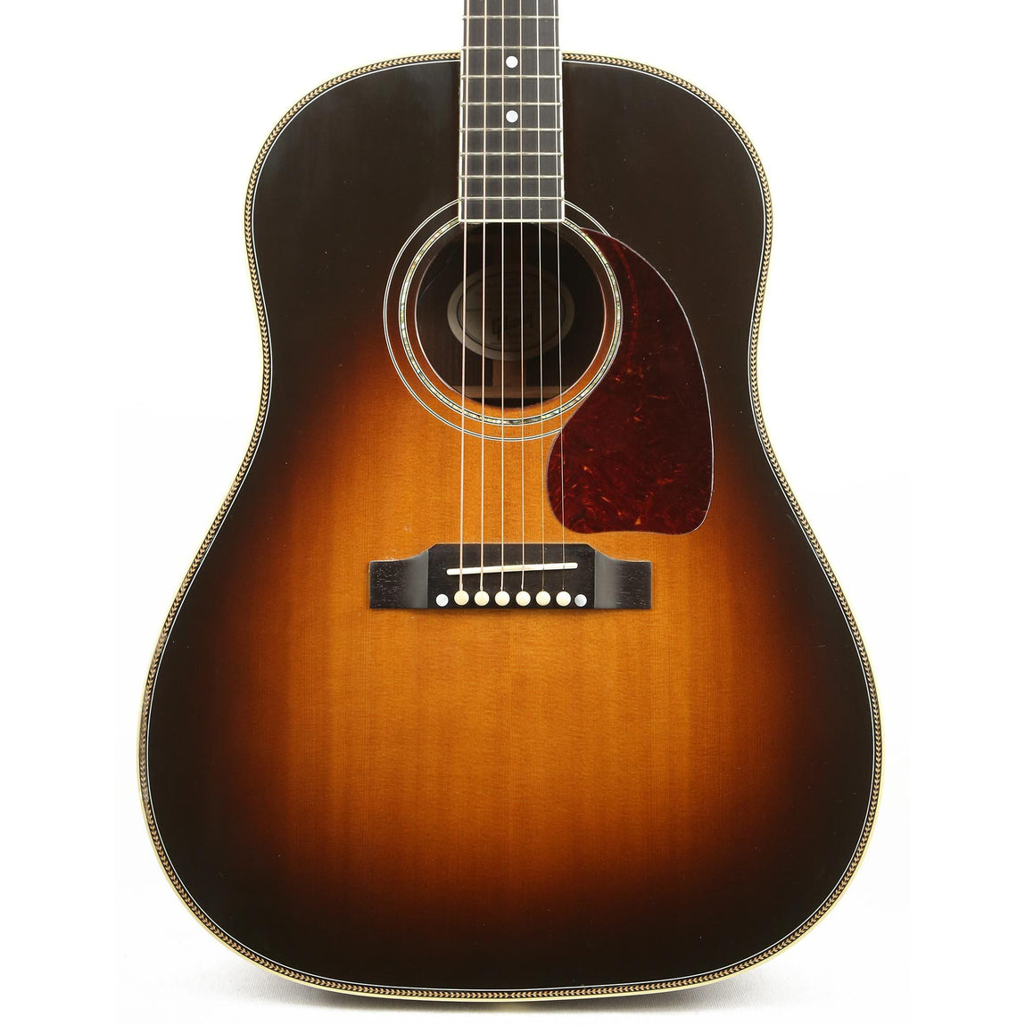 Gibson J-45 Custom Acoustic-Electric Vintage Sunburst 2010 | The