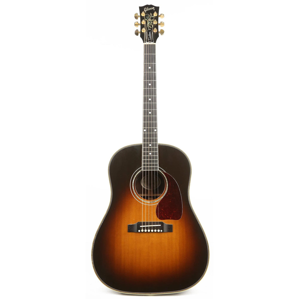 Gibson J-45 Custom Acoustic-Electric Vintage Sunburst 2010 — 2