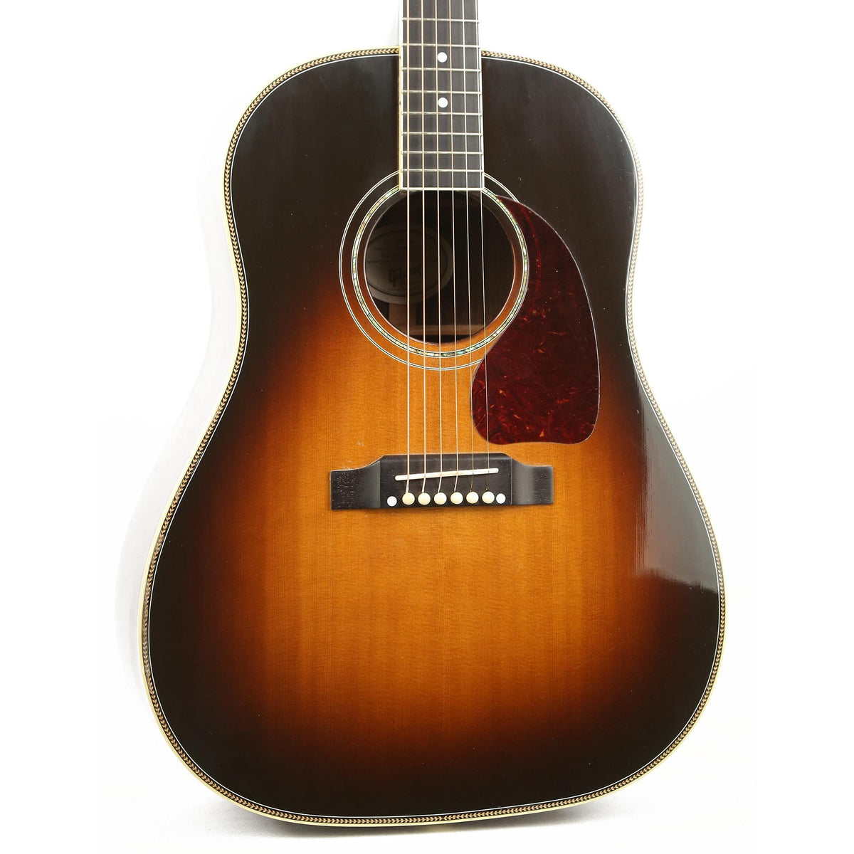 Gibson J-45 Custom Acoustic-Electric Vintage Sunburst 2010 — 6