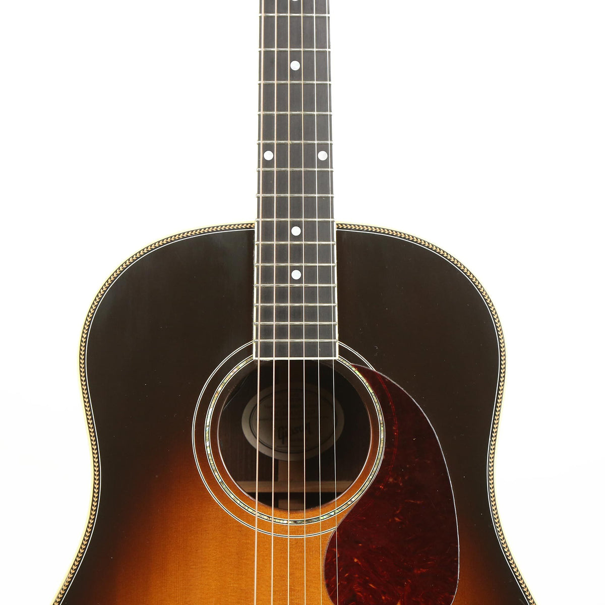 Gibson J-45 Custom Acoustic-Electric Vintage Sunburst 2010 — 7