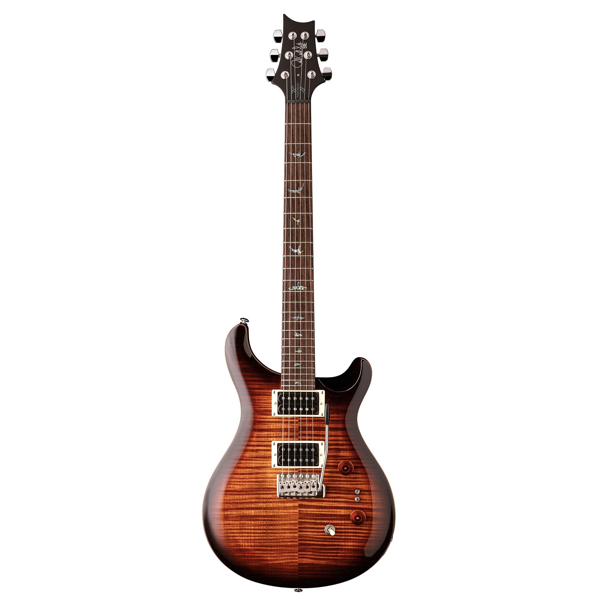 PRS 35th Anniversary SE Custom 24 Black Gold Burst | The Music Zoo