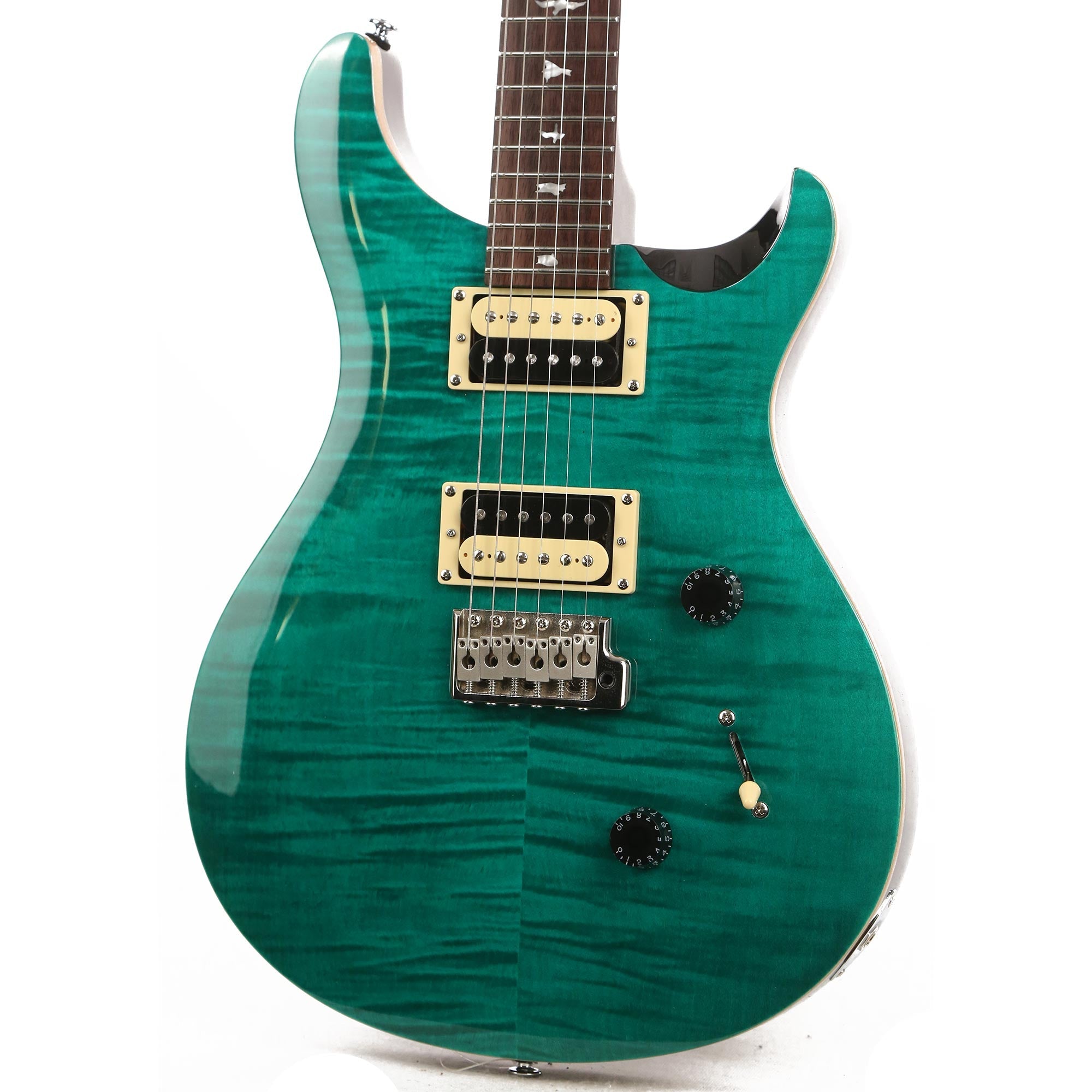 PRS SE Custom 24 Sapphire with Black Back | The Music Zoo